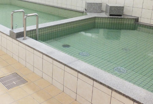 水風呂でご褒美タイム